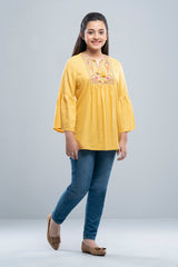 Junior Girls Western Fashion Top (10-14 Years)