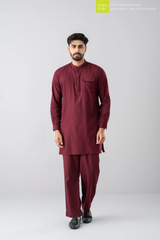 Regular Fit Semi-Formal Ethnic Kurta Set