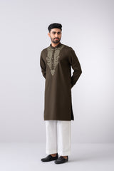 Regular Fit Embroidered Formal Panjabi