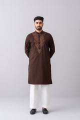 Regular Fit Embroidered Formal Panjabi