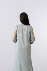 Smart Fit Embroidered Three-Piece Formal Ethnic Set