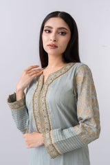 Smart Fit Embroidered Three-Piece Formal Ethnic Set