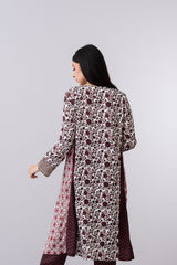 Smart Fit Embellished Three-Piece Formal Set with Organza Dupatta