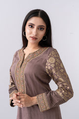 Smart Fit Embroidered Three-Piece Formal Ethnic Set