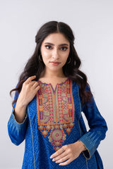 Smart Fit Embroidered Two-Piece Ethnic Set