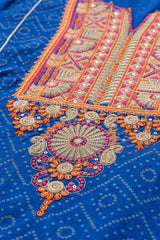 Smart Fit Embroidered Two-Piece Ethnic Set