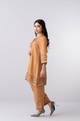 Relaxed Fit Silk Ethnic Pants