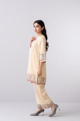 Relaxed Fit Silk Ethnic Pants