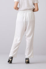 Laced Cotton Pants - Mystika