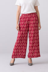 Relaxed Fit Viscose Digital Printed Palazzo