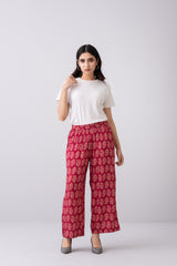 Relaxed Fit Viscose Digital Printed Palazzo