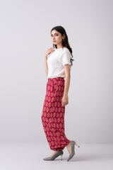Relaxed Fit Viscose Digital Printed Palazzo