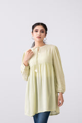 Embroidered Viscose Fashion Top - Mystika