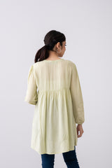 Embroidered Viscose Fashion Top - Mystika