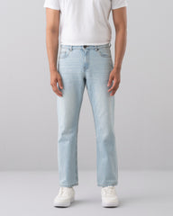 Straight Fit Sky Blue Jeans