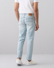 Straight Fit Sky Blue Jeans