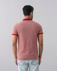 Regular Fit Jacquard Polo Shirt
