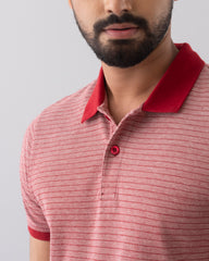 Regular Fit Jacquard Polo Shirt