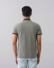 Regular Fit Jacquard Polo Shirt