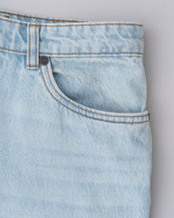 Straight Fit Sky Blue Jeans