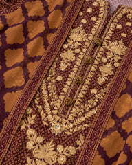 Smart Fit Embroidered Two-Piece Ethnic Set