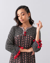 Smart Fit One-Piece Embroidered Ethnic Kurta