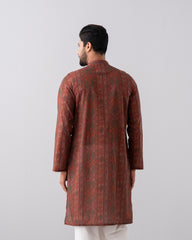 Regular Fit Printed Panjabi
