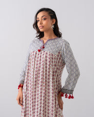 Smart Fit One-Piece Embroidered Ethnic Kurta