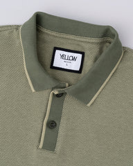 Relaxed Fit Yarn-Dyed Polo Shirt