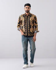 Regular Fit Printed Casual Shirt