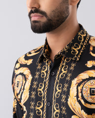 Regular Fit Printed Casual Shirt