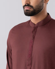 Regular Fit Embroidered Semi-Formal Panjabi