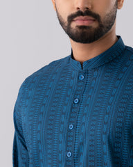Regular Fit All-Over Printed Panjabi