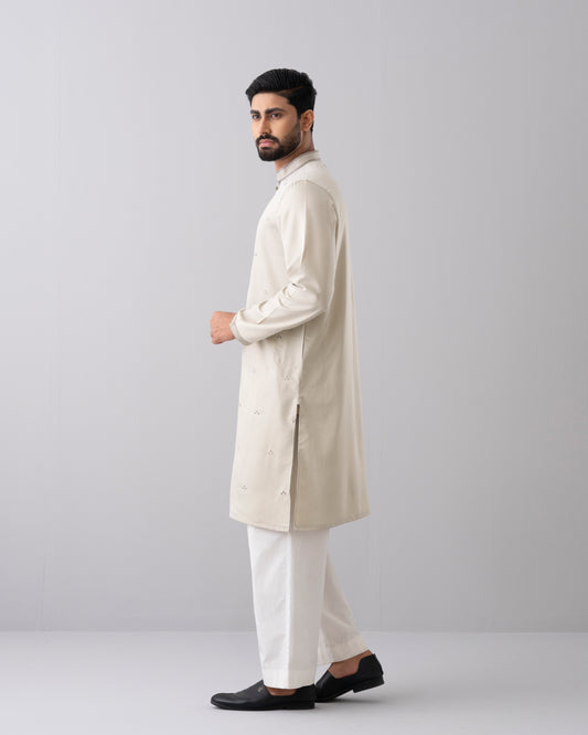 Regular Fit Embroidered Formal Panjabi