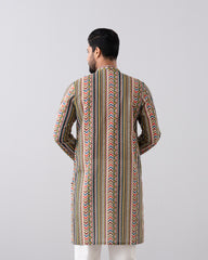 Regular Fit All-Over Printed Panjabi