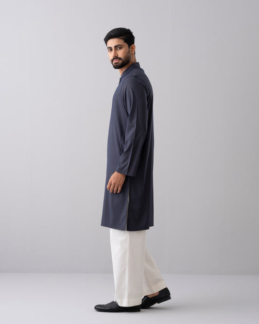 Regular Fit Embroidered Semi-Formal Panjabi