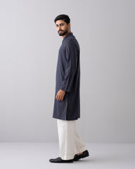 Regular Fit Embroidered Semi-Formal Panjabi