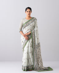 Digital Printed Cotton Saree