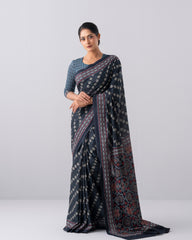 Digital Printed Cotton Saree