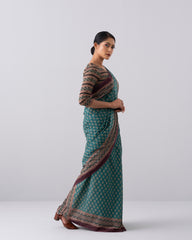 Digital Printed Cotton Saree