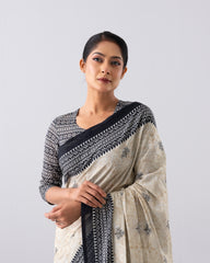 Digital Printed Cotton Saree