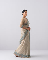 Digital Printed Cotton Saree