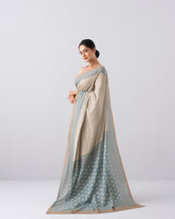 Digital Printed Cotton Saree