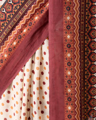 Digital Printed Cotton Saree