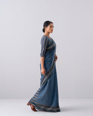 Digital Printed Cotton Saree
