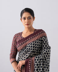 Digital Printed Cotton Saree