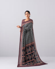 Digital Printed Cotton Saree