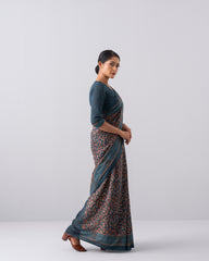 Digital Printed Cotton Saree