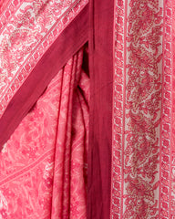 Digital Printed Cotton Saree