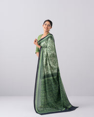 Digital Printed Cotton Saree